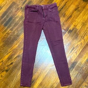 American Eagle Stretch Jeans - Maroon